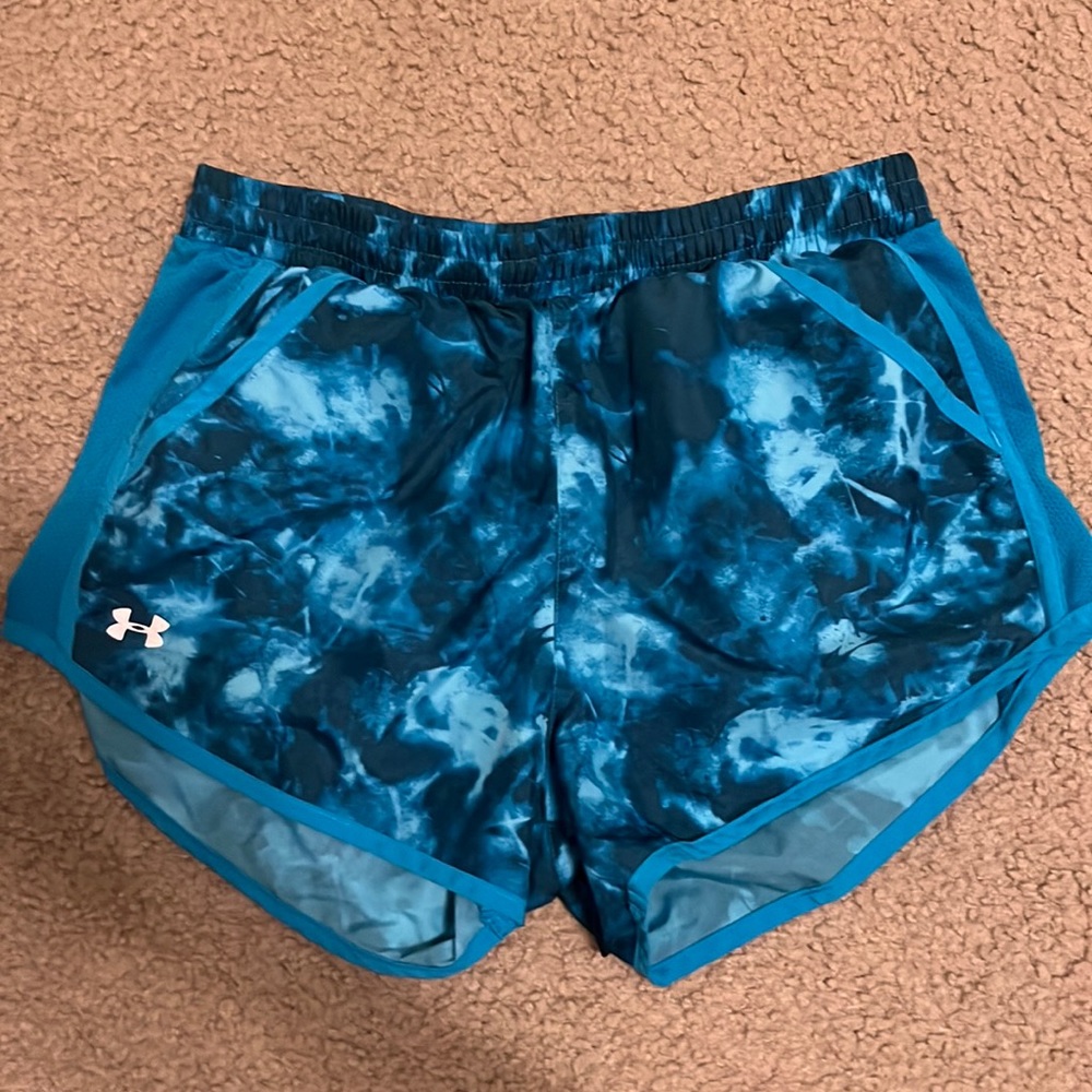 2 pack Tie dye underarmour shorts